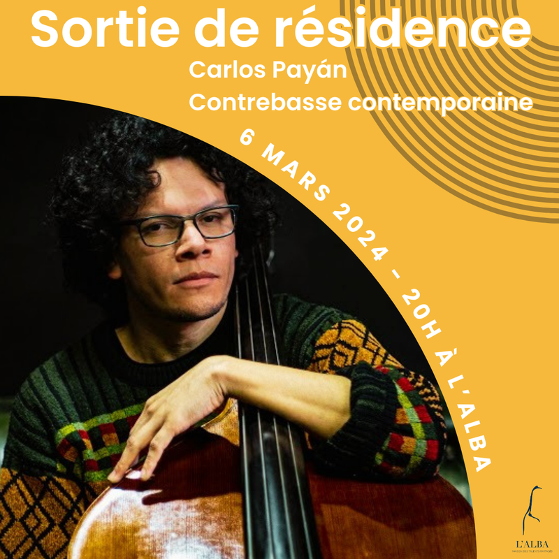 Carlos Payán - Concert de sortie de résidence - Le 6 mars à 20h